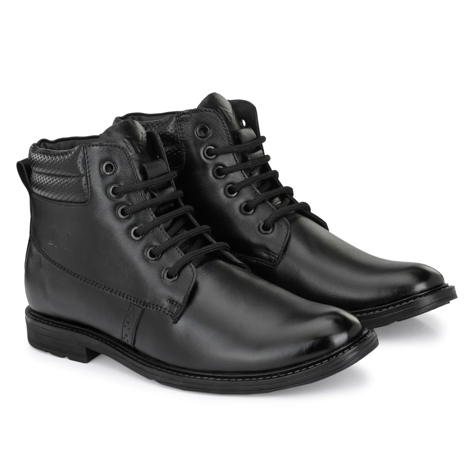 Jon Marker Ankle Length Boots - A8002 Black - Image 4