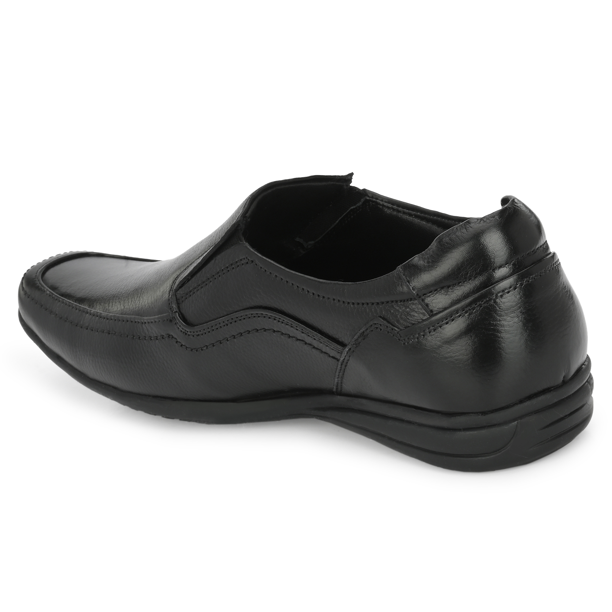 Men Premium Leather Moccasin Shoes - Image 3