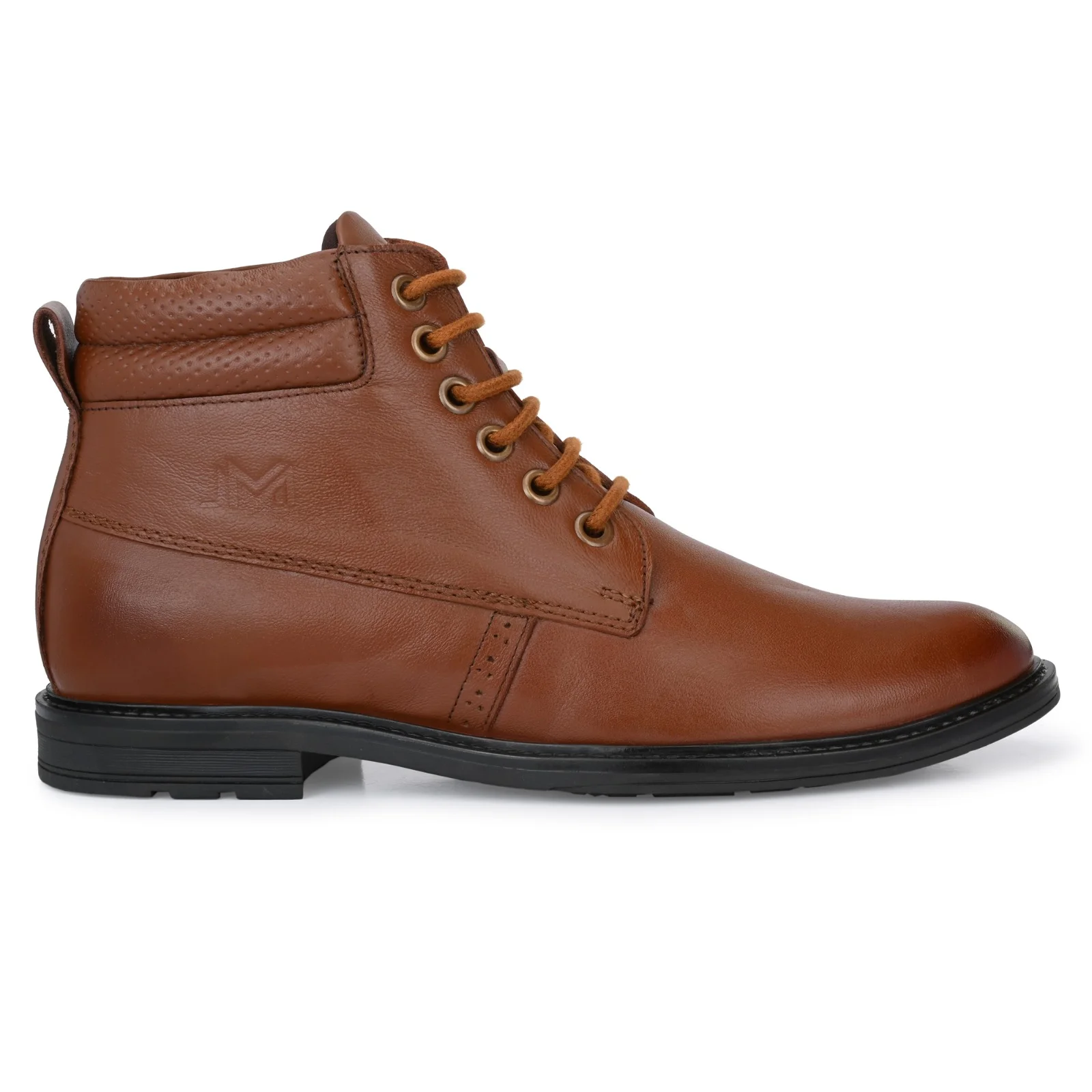 leather lace up boots for men - Image 2