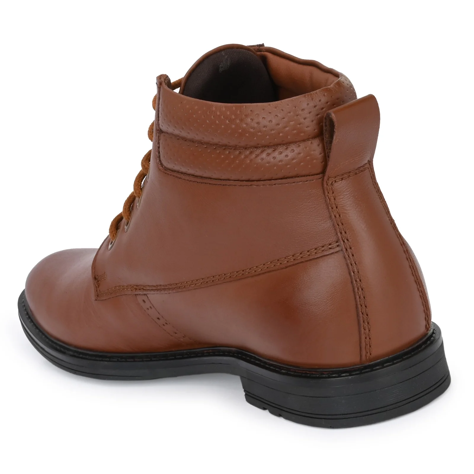 leather lace up boots for men - Image 4