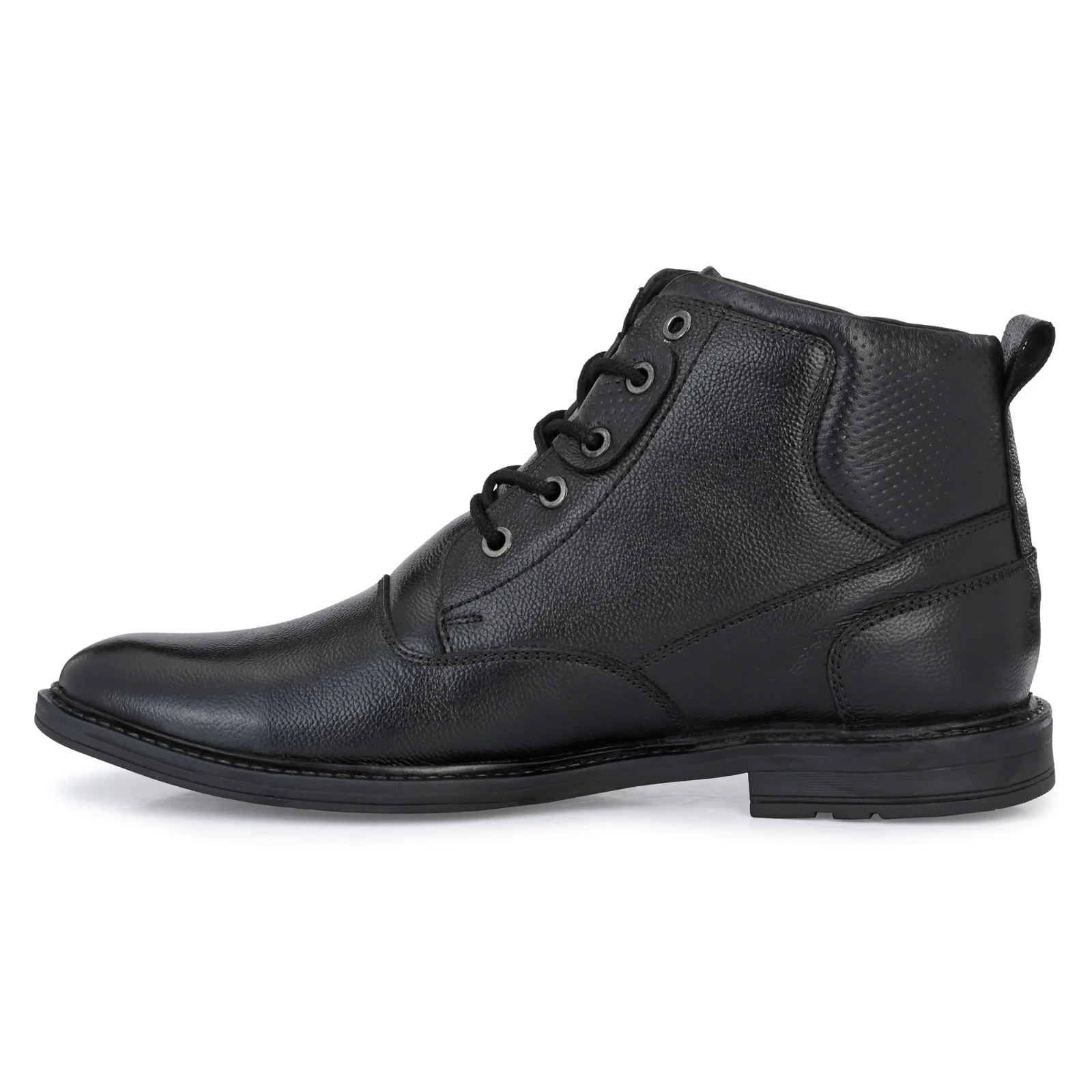 Leather lace up boots for men - Image 5