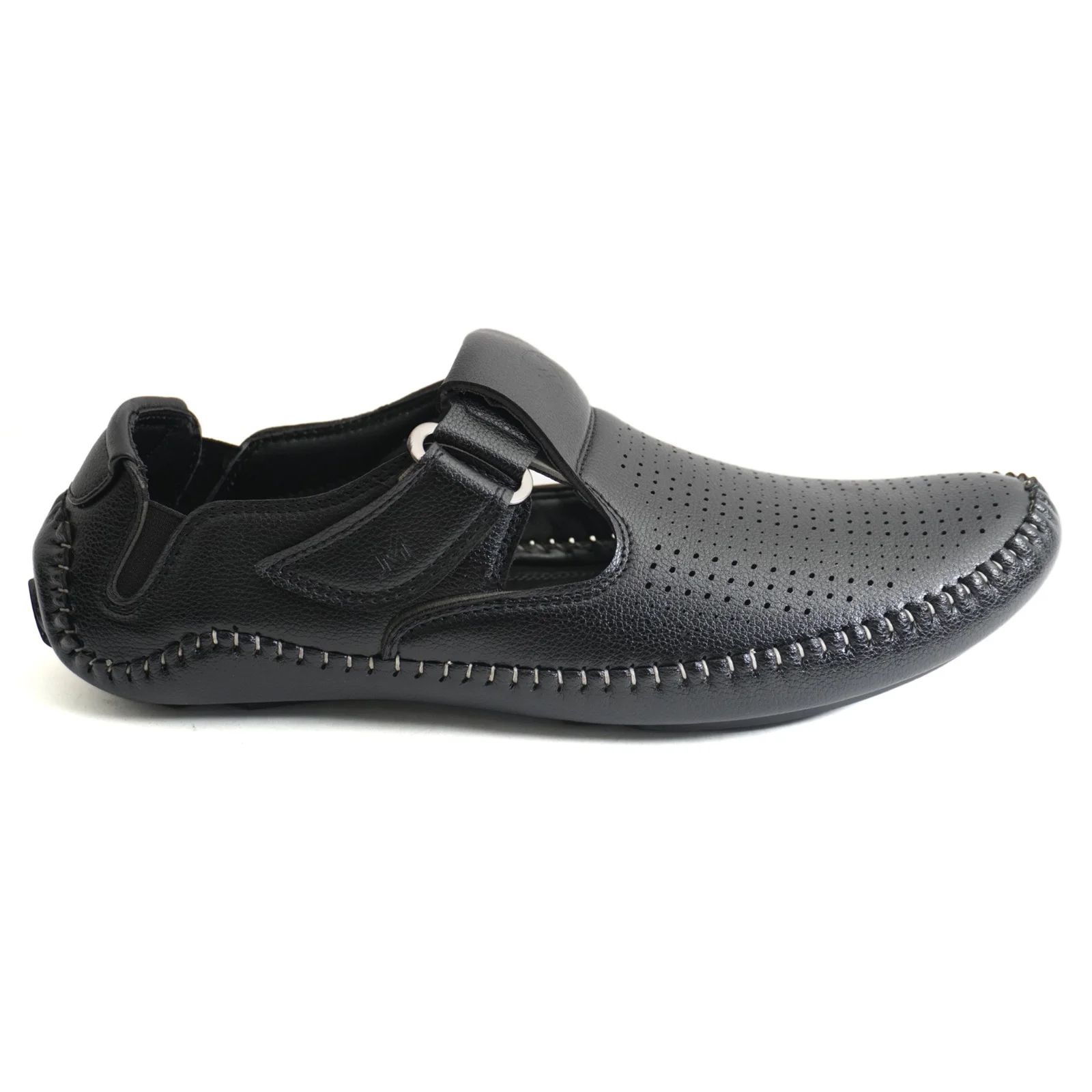 Jon Marker Roman Sandal - A1001 Black - Image 4