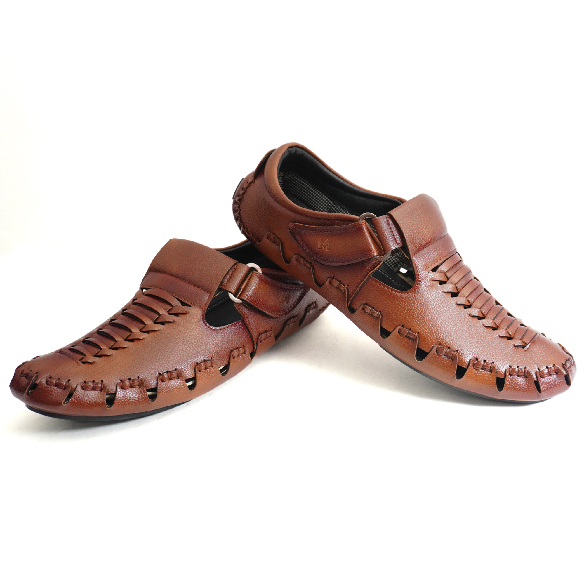 roman sandals for men 1006 tan