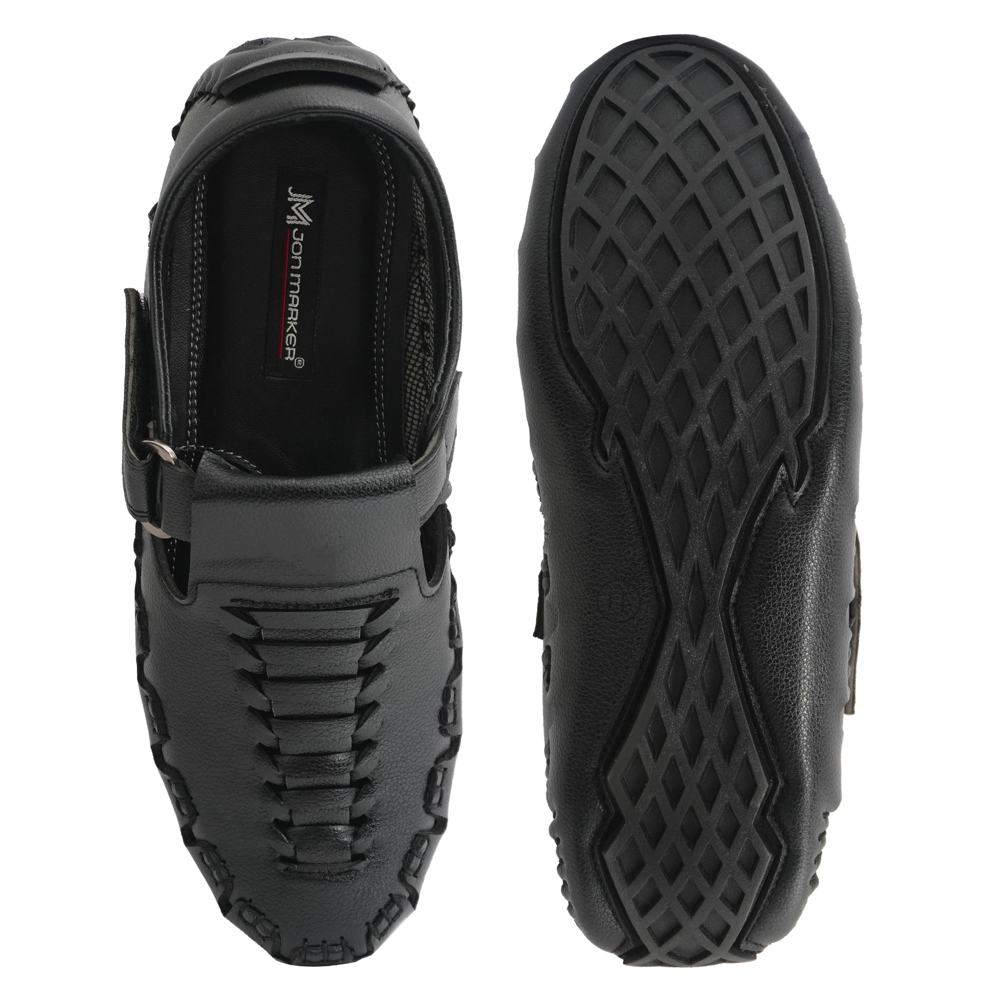 roman sandals for men 1006 bk - Image 6
