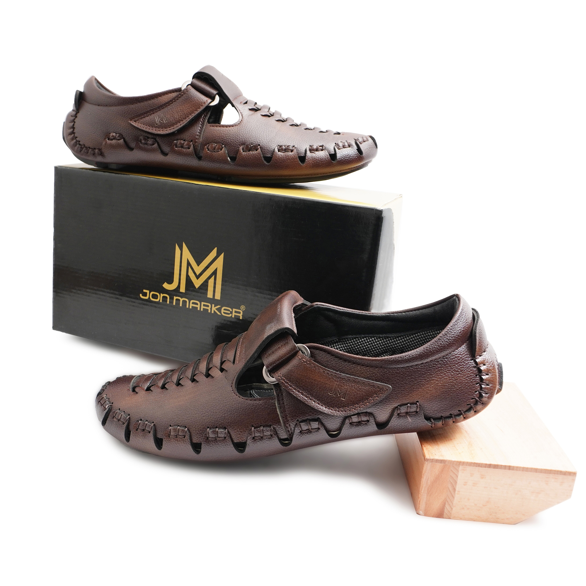 roman sandals for men 1006 br - Image 6